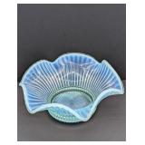 FENTON GLASS SHEFFIELD PATTERN AQUA TEAL