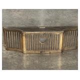Peerless Hearth Fyre Fireplace Fender Brass &