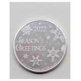 1 TROY OZ FINE SILVER ROUND