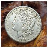 1921 S Morgan Silver Dollar