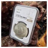 NGC 1923 MS63 Peace Silver Dollar