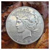 1923 D Silver Peace Dollar