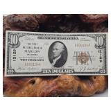 1929 Gold Seal $10 Note UNC Marlow Oklahoma