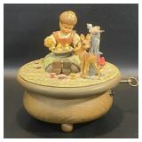 ANRI  Music Box Thorens Swiss Movement Plays Hi