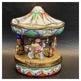 Limoges LE Carousel Trinket Box 30/500