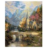 Completed Paint by Numbers Painting Twilight