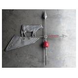 James Co. Cow Weathervane Weather Vane