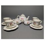Charming Miniature Hand Crafted Tea Set