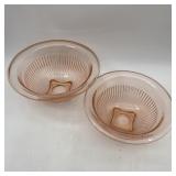 Pink Depression Glass Mixing Bowls - Federal ?