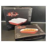 2 Hellï¿½s Kitchen Red Bakers / Casseroles  ,