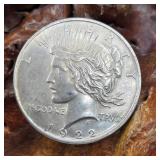 1922 Silver Peace Dollar