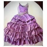 Girlï¿½s Princess Dress Macis Design Sz6 Lavender w