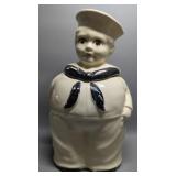 1940s Shawnee Pottery Sailor Boy Cookie Jar
