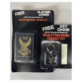 NOS 6 HARLEY DAVIDSON CIGARETTES PLAYING CARDS &