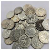 30 Silver Roosevelt Dimes