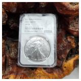 NGC 2023 MS70 Invention Series Silver Eagle