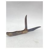 VINTAGE KABAR POCKET KNIFE 2 BLADE IN NEED OF TLC