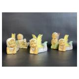 VTG Maruri Japan Ceramic Butterfly Figurines