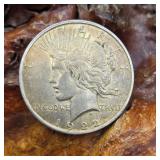 1922 D Silver Peace Dollar
