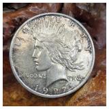 1922 D Silver Peace Dollar