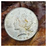 1922 D Silver Peace Dollar