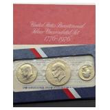 1976 SILVER BICENTENNIAL UNCIRCULATED COIN SET