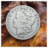 1901 O Morgan Silver Dollar