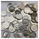 100 Silver Roosevelt Dimes