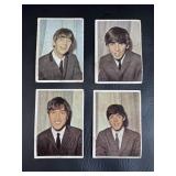4 VTG Beatles Color Cards