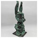 14" Patinated Bunny