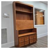 Retro Nathan Secretary Desk / Shelf Unit