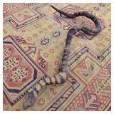 Carved Wood Black-Headed Python