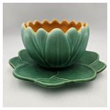 Antique Weller Pumila Lotus Bowl