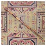 23" 1942 Fiji Penny / Segmented Wood Wand