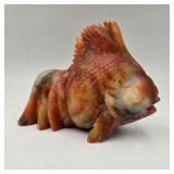 Shoushan Stone Goldfish Carving