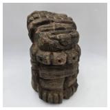 Primitive Mesoamerican Stone Statue Replica
