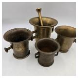 Brass Mortars & Pestles