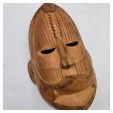 Ibibo Nigerian Carved Wood Mask