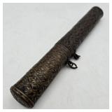 Antique Bronze Scroll Keeper