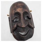 Carved Japanese Comedy / Noh Mask