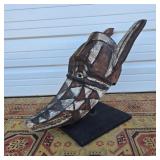 Large Carved African Bobo Mask