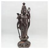 12" Carved Hindu Goddess Rama