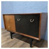 Small G-Plan Tola & Black Sideboard