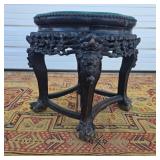 Antique Chinese Hardwood Plant Stand