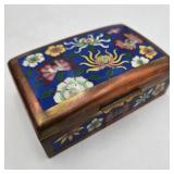 Small Chinese Cloisonne Enamel Box