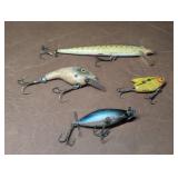 Vintage Fishing Lures, Finlandia Wobbler, Heddon