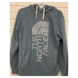 THE NORTH FACE PULL OVER HOODIE BLUE LIKE NEW