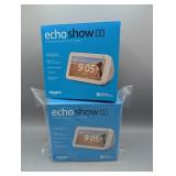 2 NEW ECHO SHOW WITH 5.5" SCREEN