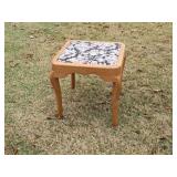 Hand Crafted Amish Oak Stool