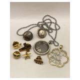 FASHION JEWELRY GRANDMA NECKLACE, TEACHER PINS,